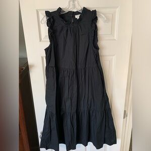 J Crew black 10P dress